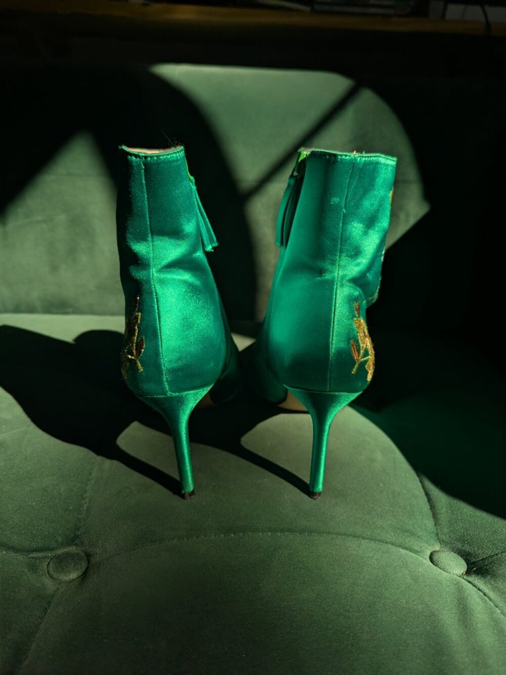 Emerald heel boots - Picture 5 of 7